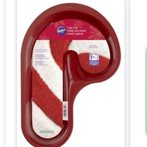 Wilson Candy Cane Red Cake Pan Christmas Santa New with out Product Label - Picture 2 of 3
